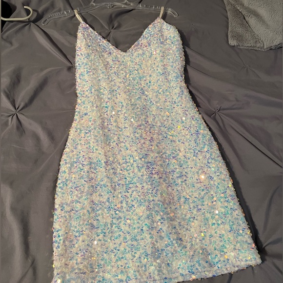 kathy iridescent sequin mini dress Windsor | Dresses | Womens Kathy Iridescent Sequin Mini Dress Size Small